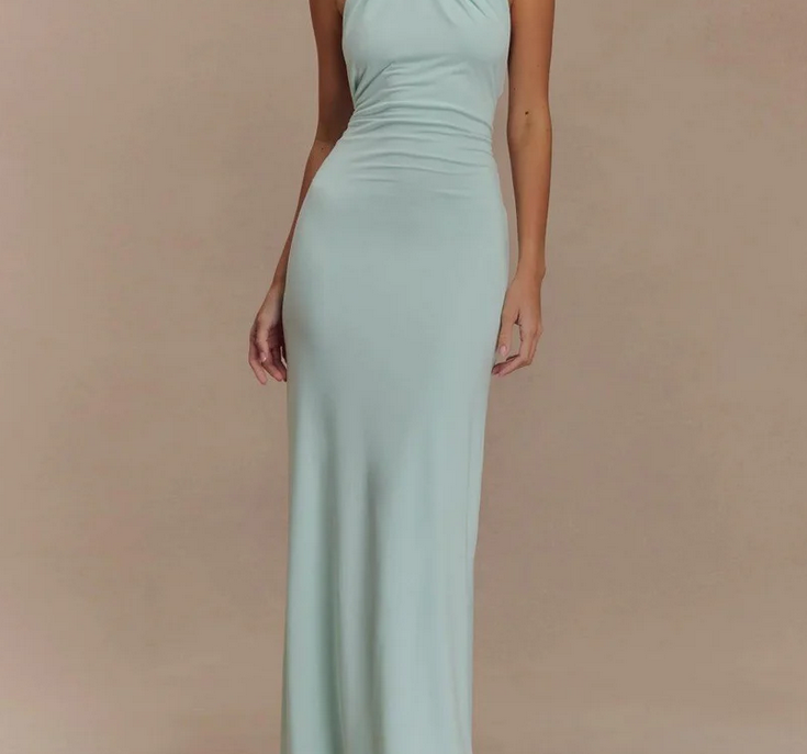 Nabalu Aveline | Women’s Halter Neck Maxi Dress