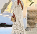 Nabalu Yarisse | Women’s Tassel Detail Boho Maxi Dress
