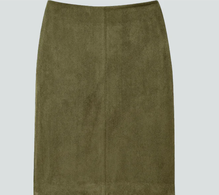 Nabalu Virelle | Women’s Straight Cut Midi Skirt