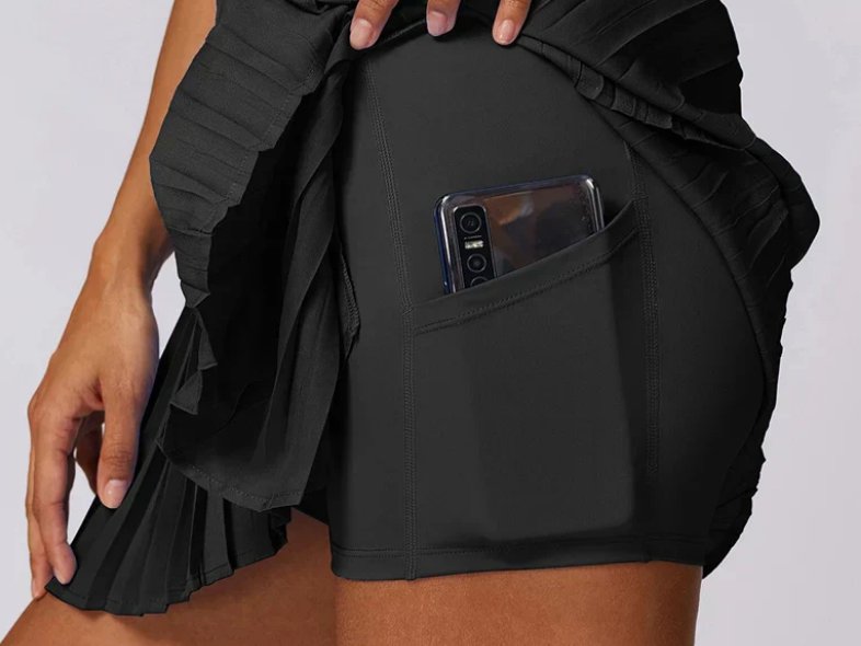 Nabalu Elowra | Women’s Pleated High Waist Mini Skirt