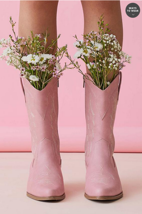 Cato Fashions Snip Toe Western Boots