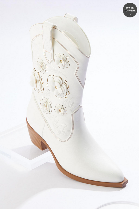 Cato Fashions Tall Red Western Boots