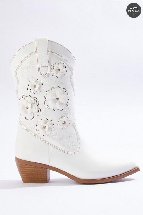 Cato Fashions Tall Red Western Boots