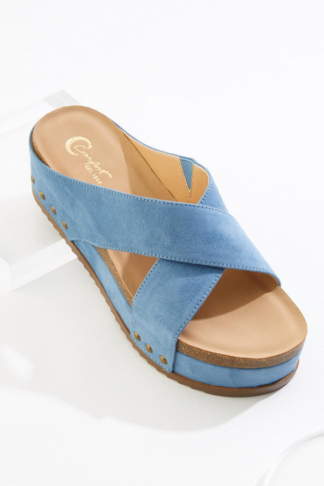 Cato Fashions X Band Platform Sandals