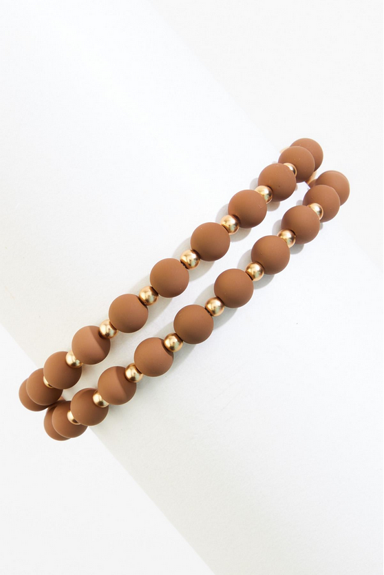 Cato Fashions Gold Medallion Pendant Stretch Bracelet