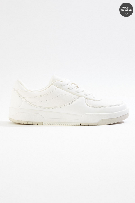 Cato Fashions Chunky White Sneakers