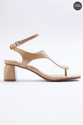 Cato Fashions Ankle Wrap Thong Sandals