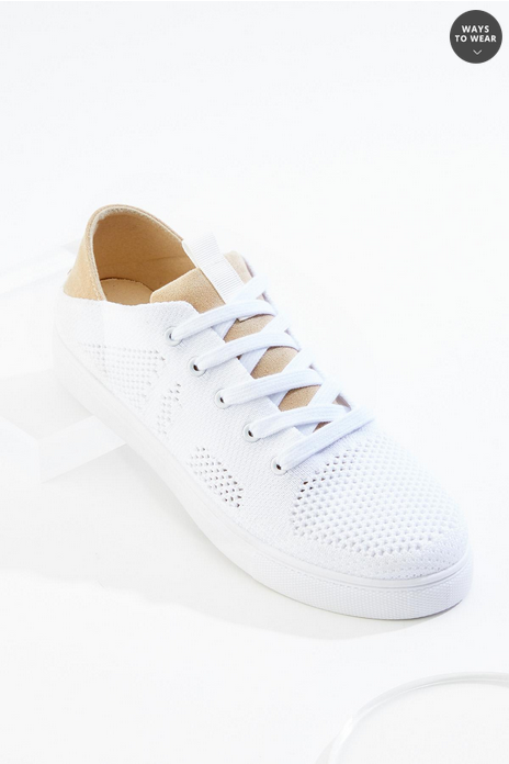 Cato Fashions Fly Knit Convertible Heel Sneakers