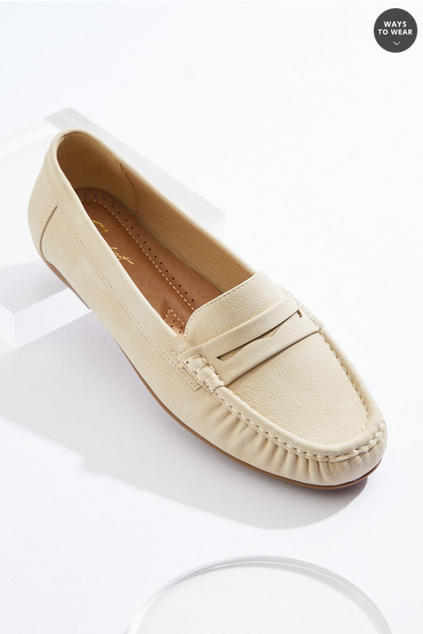Cato Fashions Driving Moccasin Flats