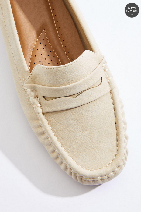 Cato Fashions Driving Moccasin Flats