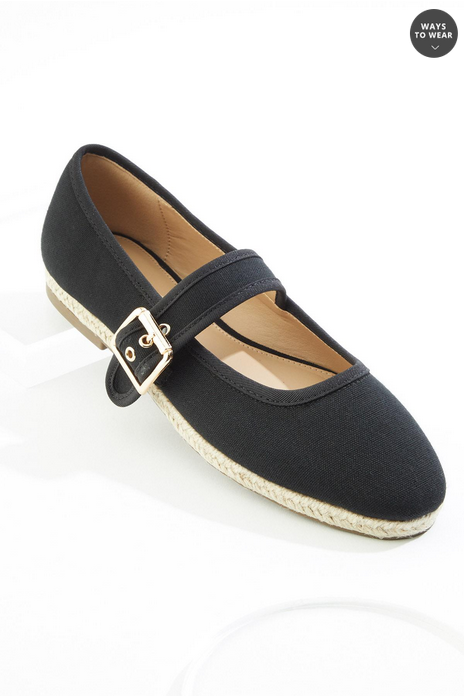 Cato Fashions Mary Jane Espadrille Flats