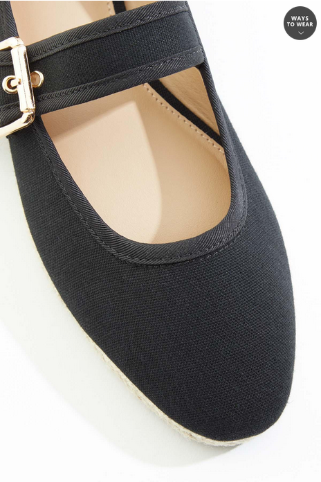 Cato Fashions Mary Jane Espadrille Flats