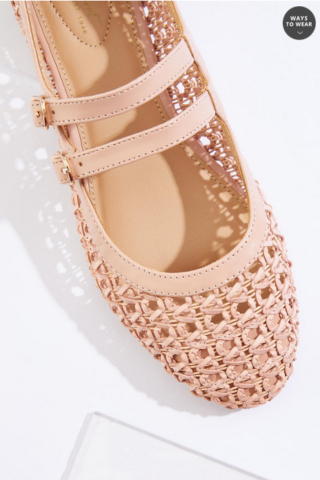 Cato Fashions Double Strap Mary Jane Flats