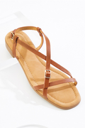 Cato Fashions Classic Criss Cross Strap Sandals