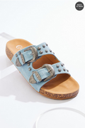 Cato Fashions Western Double Buckle Sandal