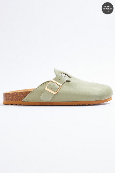 Cato Fashions Braided Strap Slip- On Clog