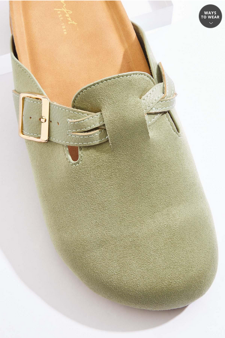 Cato Fashions Braided Strap Slip- On Clog