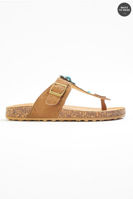 Cato Fashions Western Thong Sandals