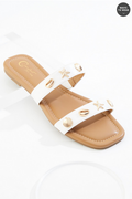 Cato Fashions Sealife Hardware Double Band Sandals