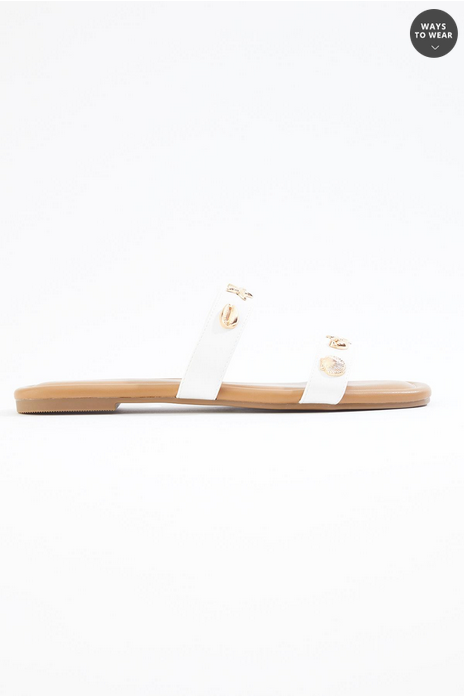 Cato Fashions Sealife Hardware Double Band Sandals