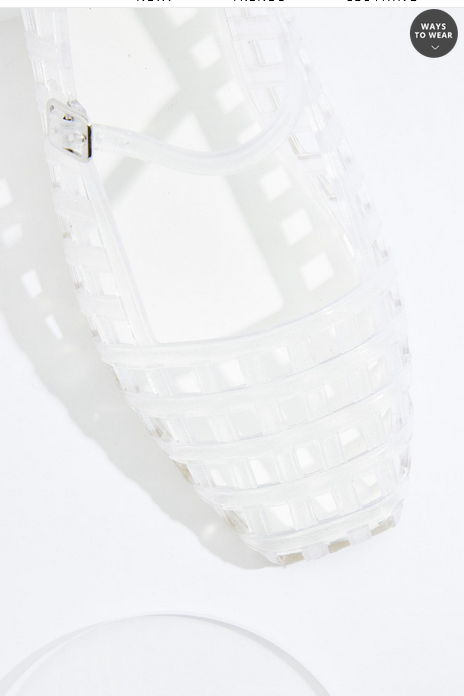 Cato Fashions Jelly Mary Jane Flats