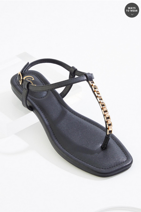Cato Fashions Watch Band Hardware Sandals