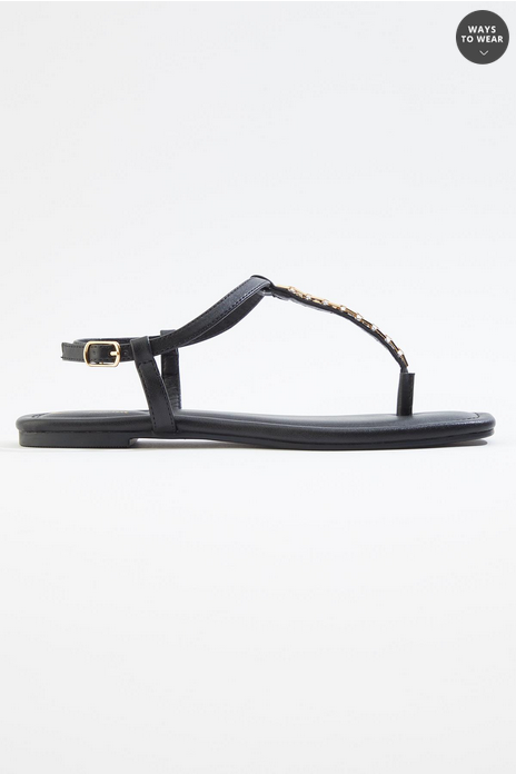 Cato Fashions Watch Band Hardware Sandals