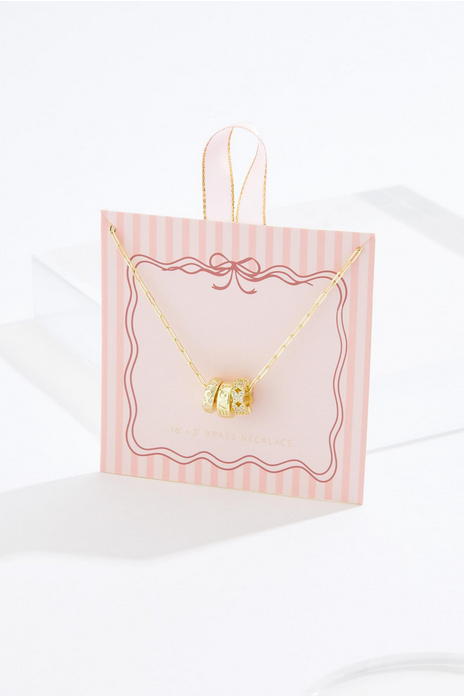 Cato Fashions Gold Rondelle Necklace