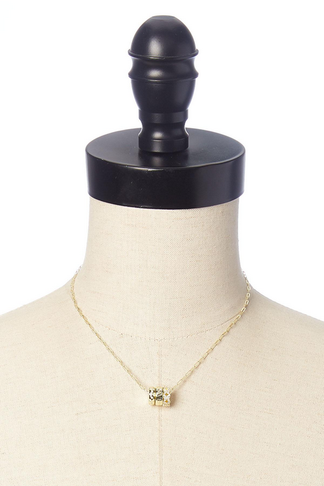 Cato Fashions Gold Rondelle Necklace