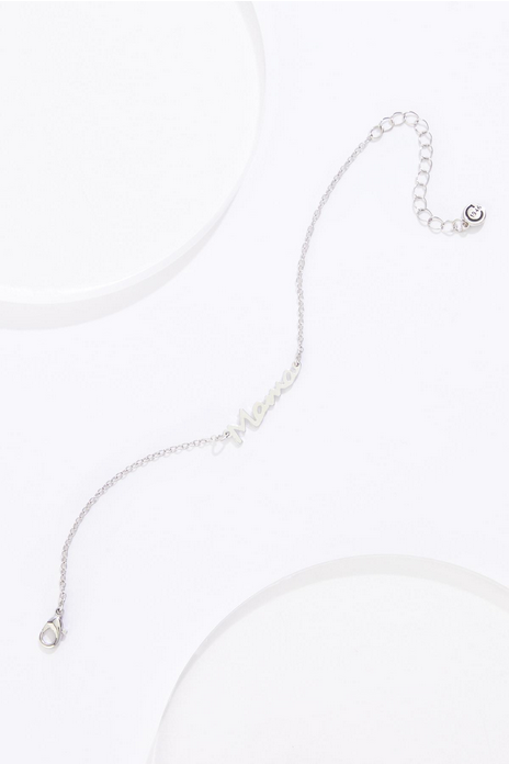 Cato Fashions Delicate Silver Mama Bracelet