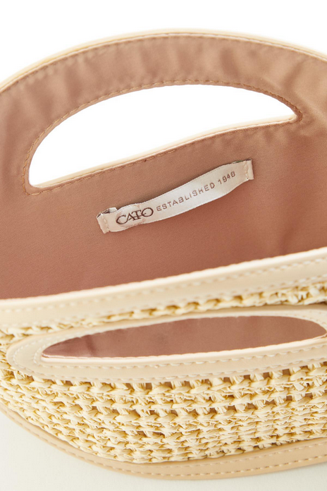 Cato Fashions Raffia Fish Icon Crossbody