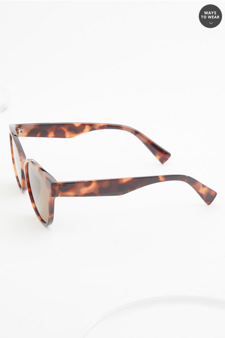 Cato Fashions Plastic Tortoise Shell Sunglasses
