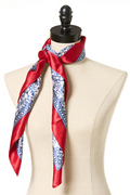 Cato Fashions Paisley Satin Square Scarf