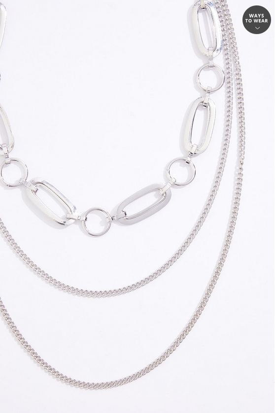 Cato Fashions Delicate Cubic Zirconia Pendant Necklace Set