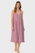 Lanz of Salzburg Women's Picnic Plaid Seersucker Yarndye Check Sundress
