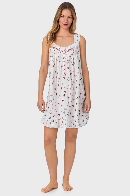Lanz of Salzburg Women's Strawberry Jubilee Cotton Lawn Chemise