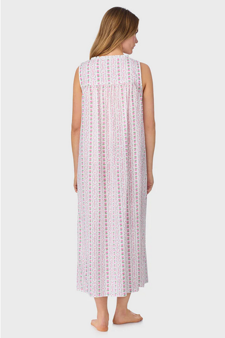 Lanz of Salzburg Women's Rosey Tyrolean Cotton Lawn Ballet Nightgown