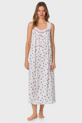 Lanz of Salzburg Women's Strawberry Jubilee Cotton Lawn Ballet Nightgown