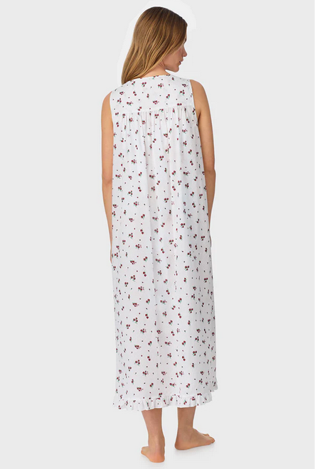 Lanz of Salzburg Women's Strawberry Jubilee Cotton Lawn Ballet Nightgown