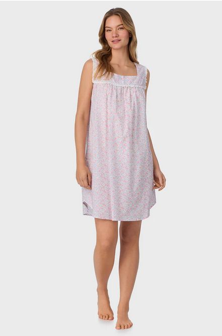 Lanz of Salzburg Women's Grandma's Garden Cotton Dream Chemise