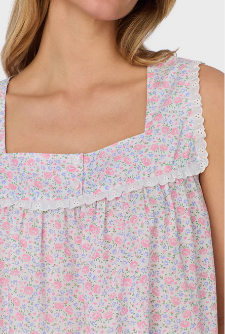 Lanz of Salzburg Women's Grandma's Garden Cotton Dream Chemise