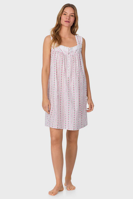 Lanz of Salzburg Women's Rosey Tyrolean Cotton Lawn Chemise
