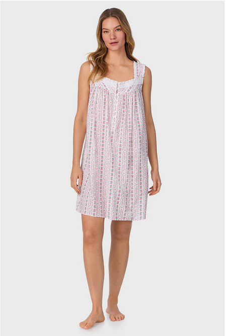 Lanz of Salzburg Women's Rosey Tyrolean Cotton Lawn Chemise