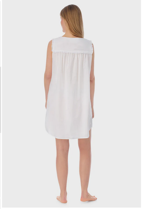 Lanz of Salzburg Women's White Cotton Dream Chemise