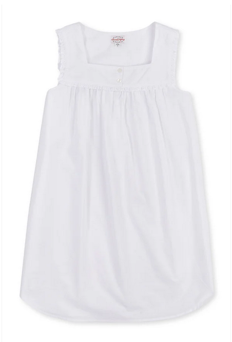 Lanz of Salzburg Women's White Cotton Dream Chemise