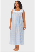 Lanz of Salzburg Women's Tyrolean Heart Cotton Nightgown Plus