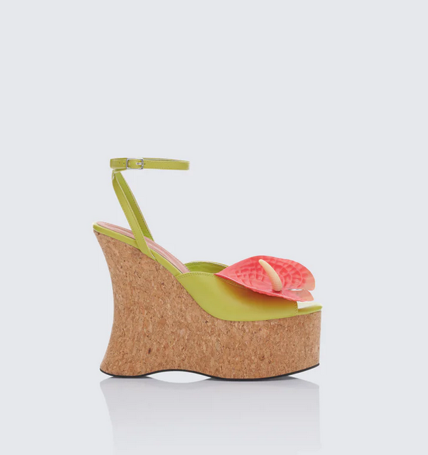 Finesse Rima Lime Tropical Cork Wedges