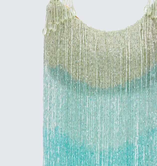 Finesse Angelle Embellished Fringe Bag