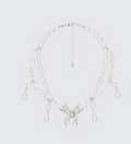 Finesse Zanele Ivory Pearl Molten Necklace