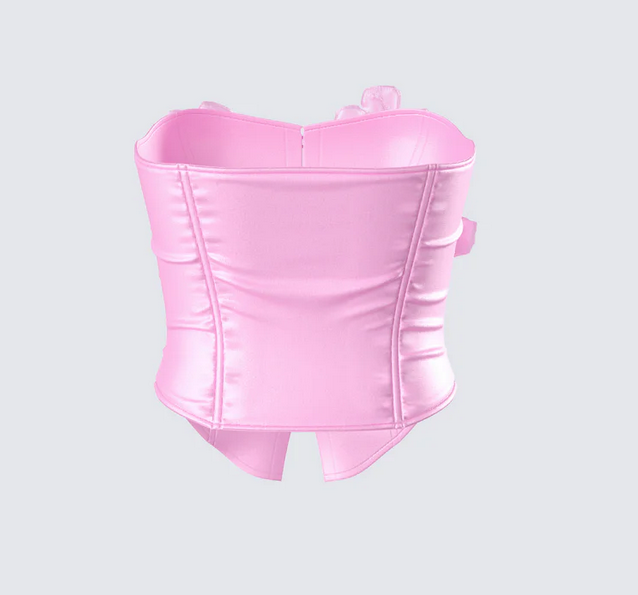 Finesse Rivi Flower Corset Top